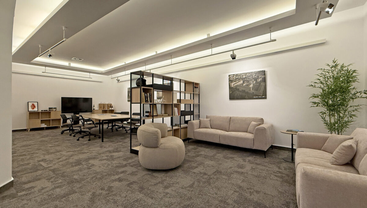 Bratislava Stare Mesto Panska ulica Konfido ponuka na predaj obchodny priestor centrum mesta pohlad na zariadeny interier