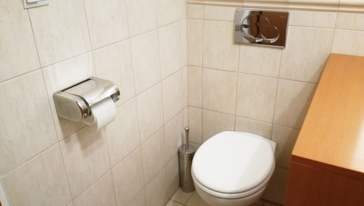 Konfido ponuka na predaj Senec Svatoplukova 3 izbovy byt pohlad na toaletu